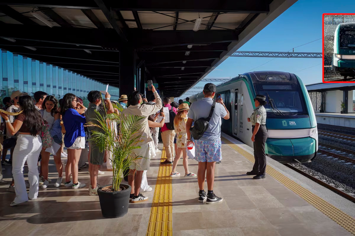 El Tren Maya registró 4 mil 500 descensos en su primera semana vacacional en Campeche