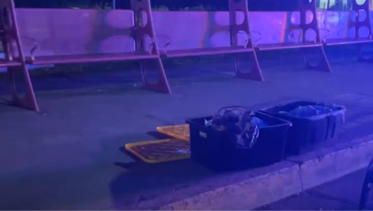 Los restos de dos cuerpos aparecieron dentro de cajas de plástico