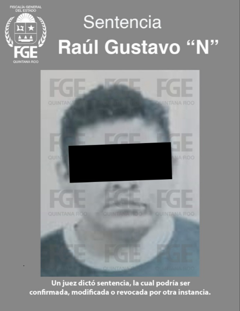 Raúl Gustavo "N". es condenado a más de 25 años por homicidio. Raúl Gustavo "N". es condenado a más de 25 años por homicidio.