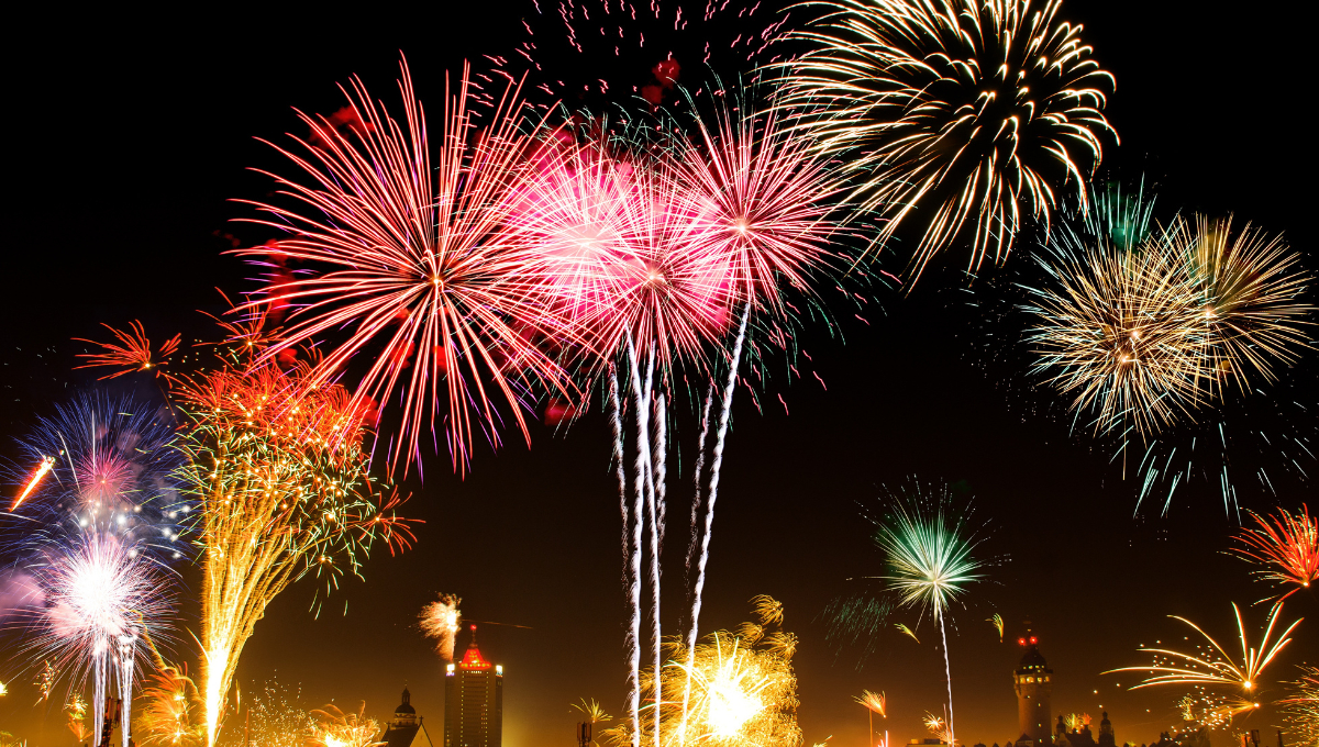 Kiribati celebra con alegría y fuegos artificiales Kiribati celebra con alegría y fuegos artificiales