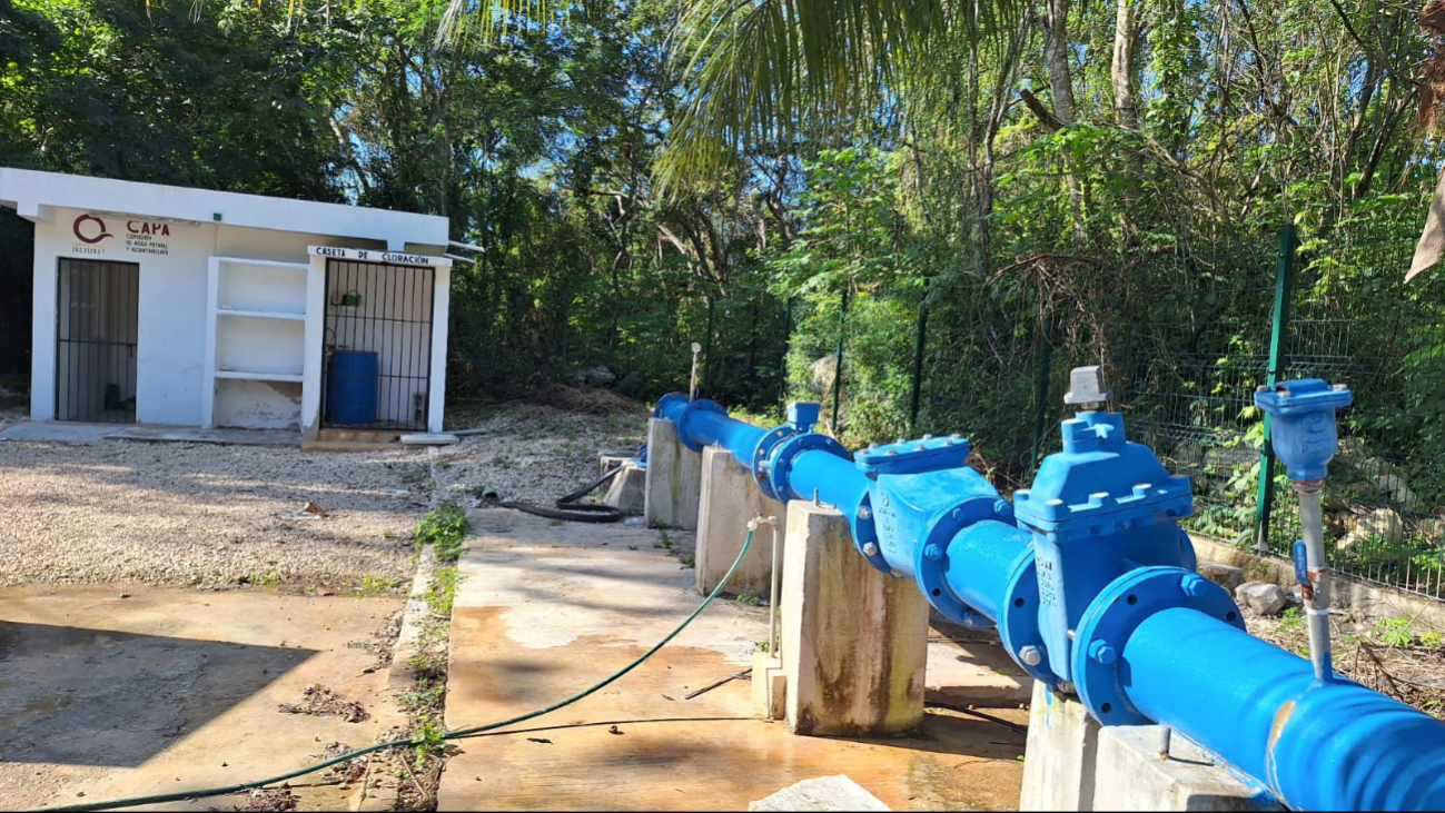 Suspenderán servicio de agua potable ante implementación de nuevas redes en Felipe Carrillo Puerto 
