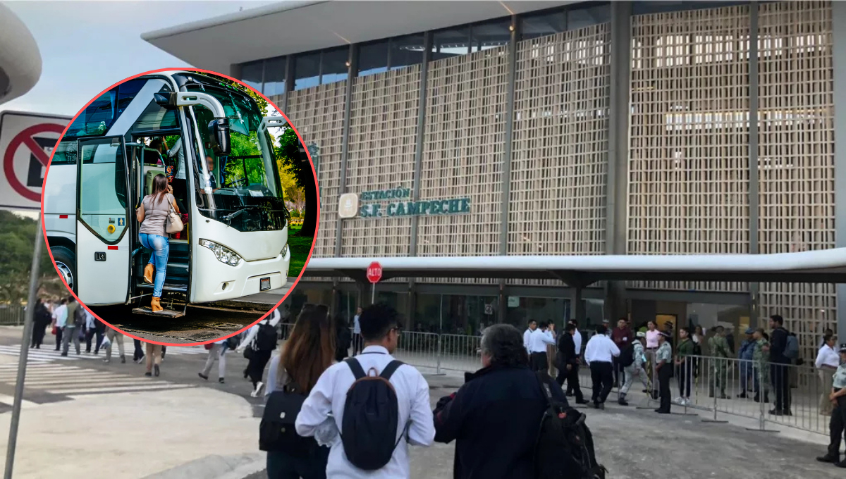 El Gobierno de Campeche ha anunciado los horarios de autobuses que conectarán con la estación del Tren Maya El Gobierno de Campeche ha anunciado los horarios de autobuses que conectarán con la estación del Tren Maya