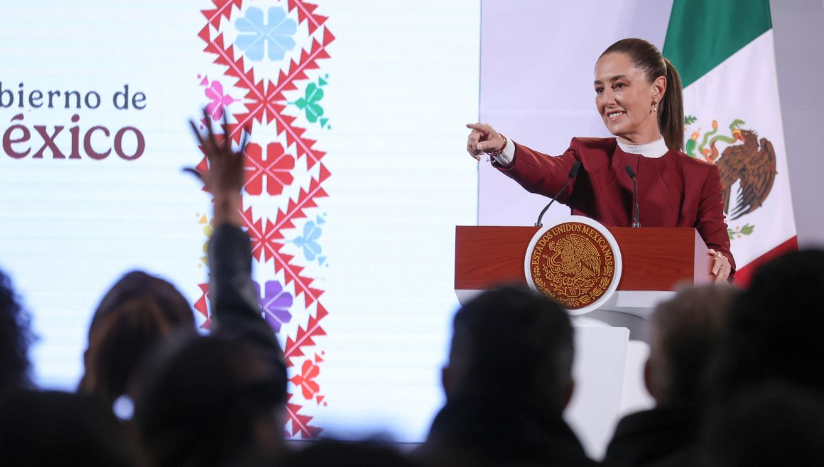 Presidenta de México reitera petición de disculpa a España por abusos de la Conquista