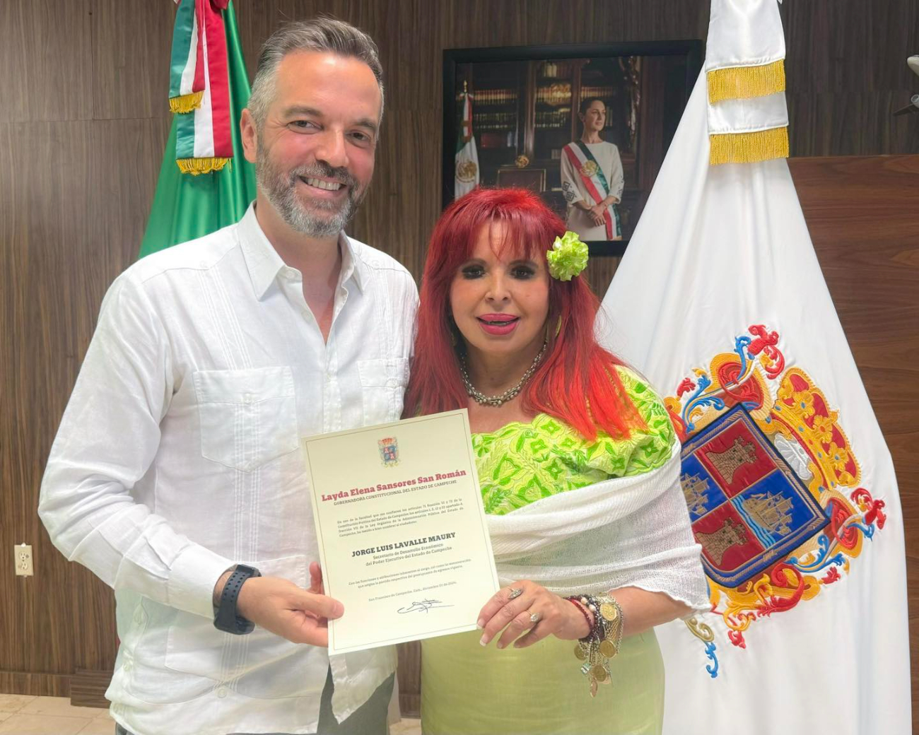 Fue nombrado secretario de Desarrollo Económico de Campeche por la gobernadora Layda Sansores. Fue nombrado secretario de Desarrollo Económico de Campeche por la gobernadora Layda Sansores.