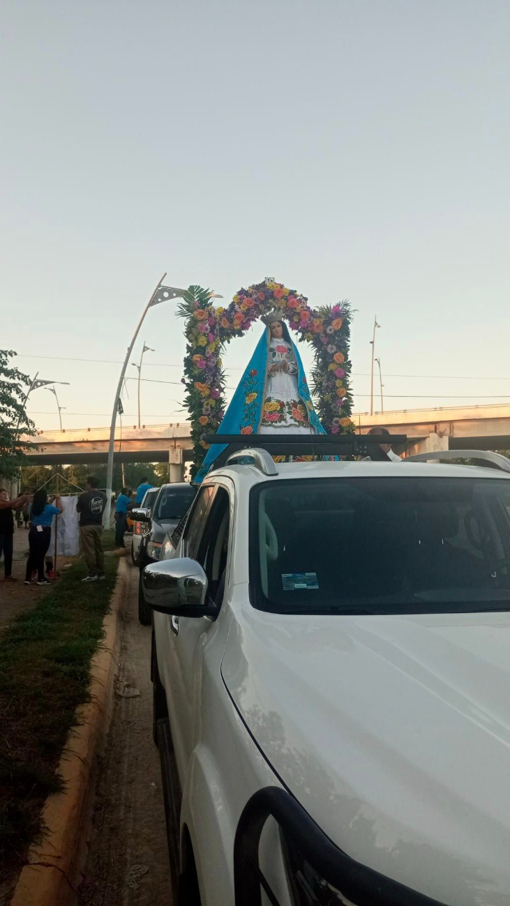 Calles cerradas en Chiná por fiesta en honor a la Virgen de la Inmaculada Concepción