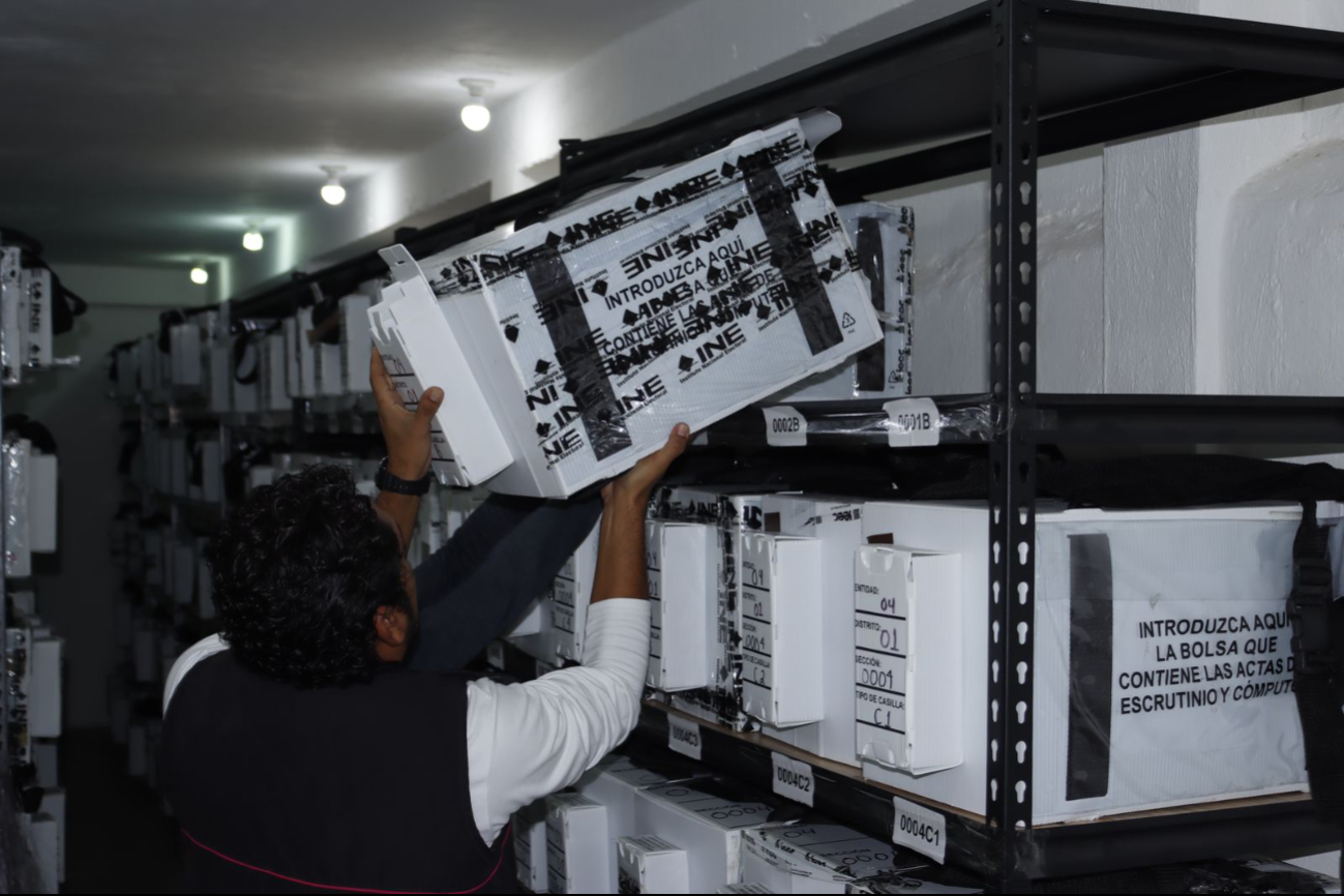  INE en Campeche inicia destrucción ecológica de documentación electoral
