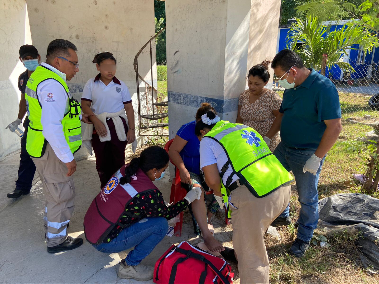 Las lesionadas fueron atendidas por personal de SAMU y el caso fue turnado a la Vicefiscalía Regional del Estado Las lesionadas fueron atendidas por personal de SAMU y el caso fue turnado a la Vicefiscalía Regional del Estado