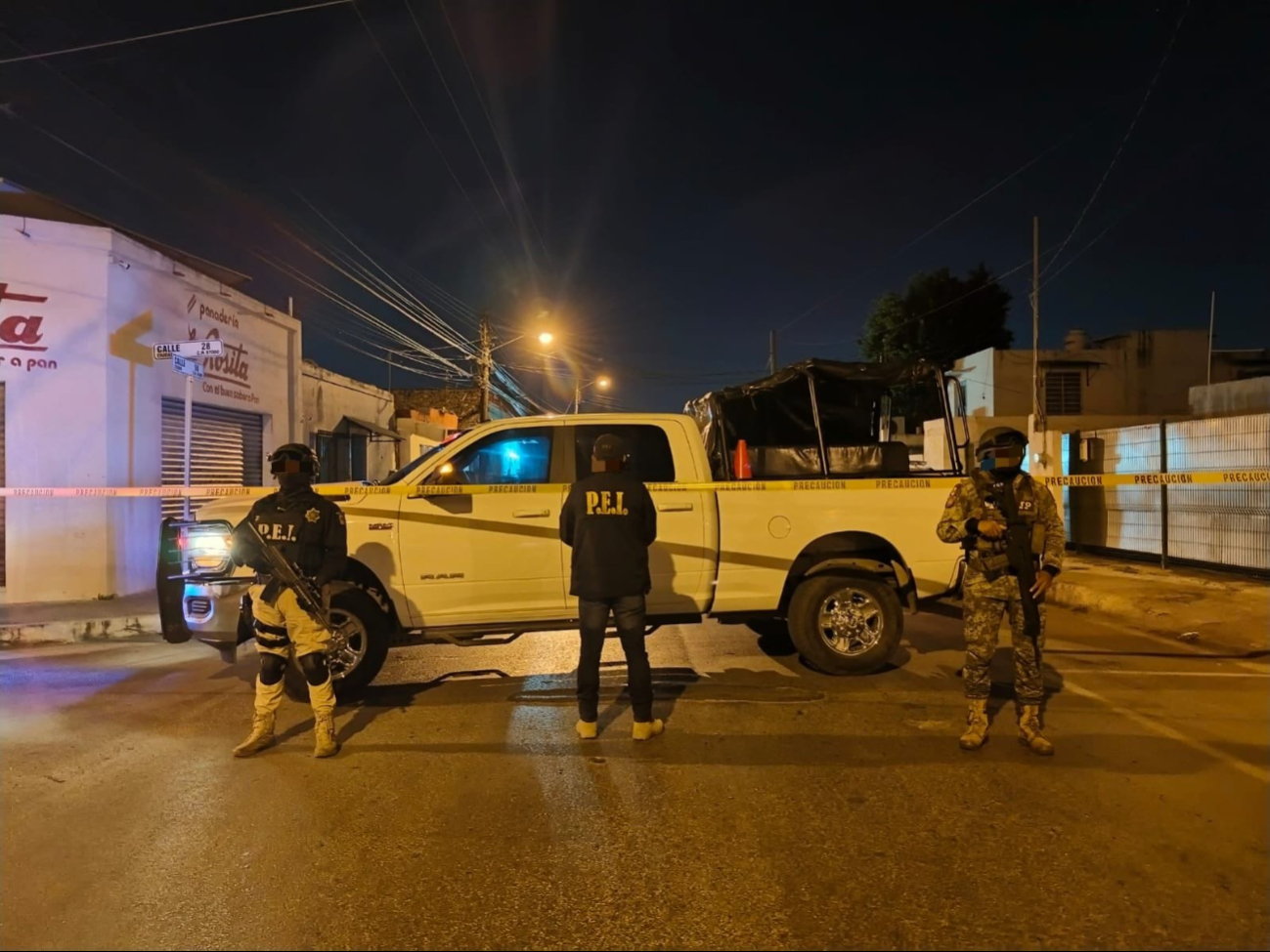 Los cinco detenidos quedaron a disposición de la FGE Los cinco detenidos quedaron a disposición de la FGE