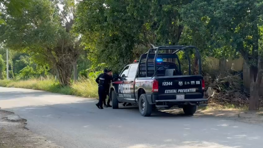 El área fue acordonada por elementos policíacos