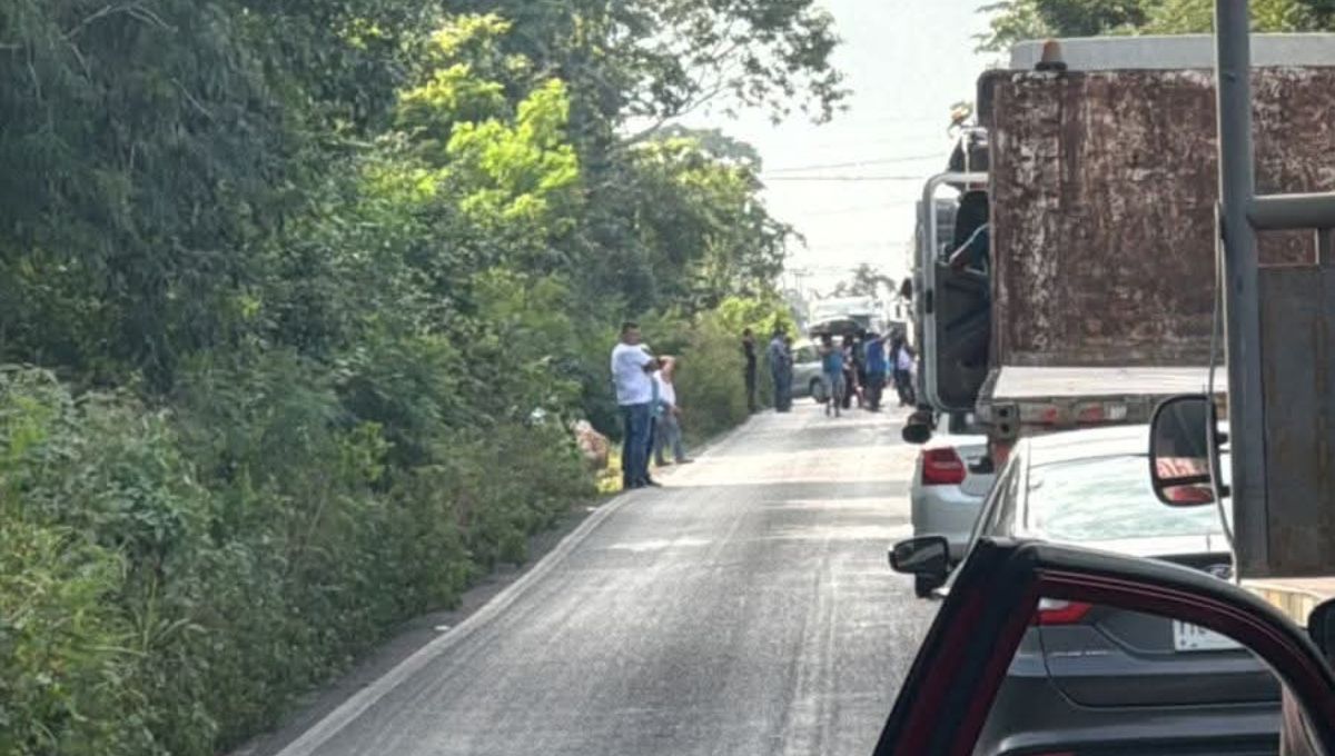 El bloqueo carretero a afectado a conductores de la zona El bloqueo carretero a afectado a conductores de la zona
