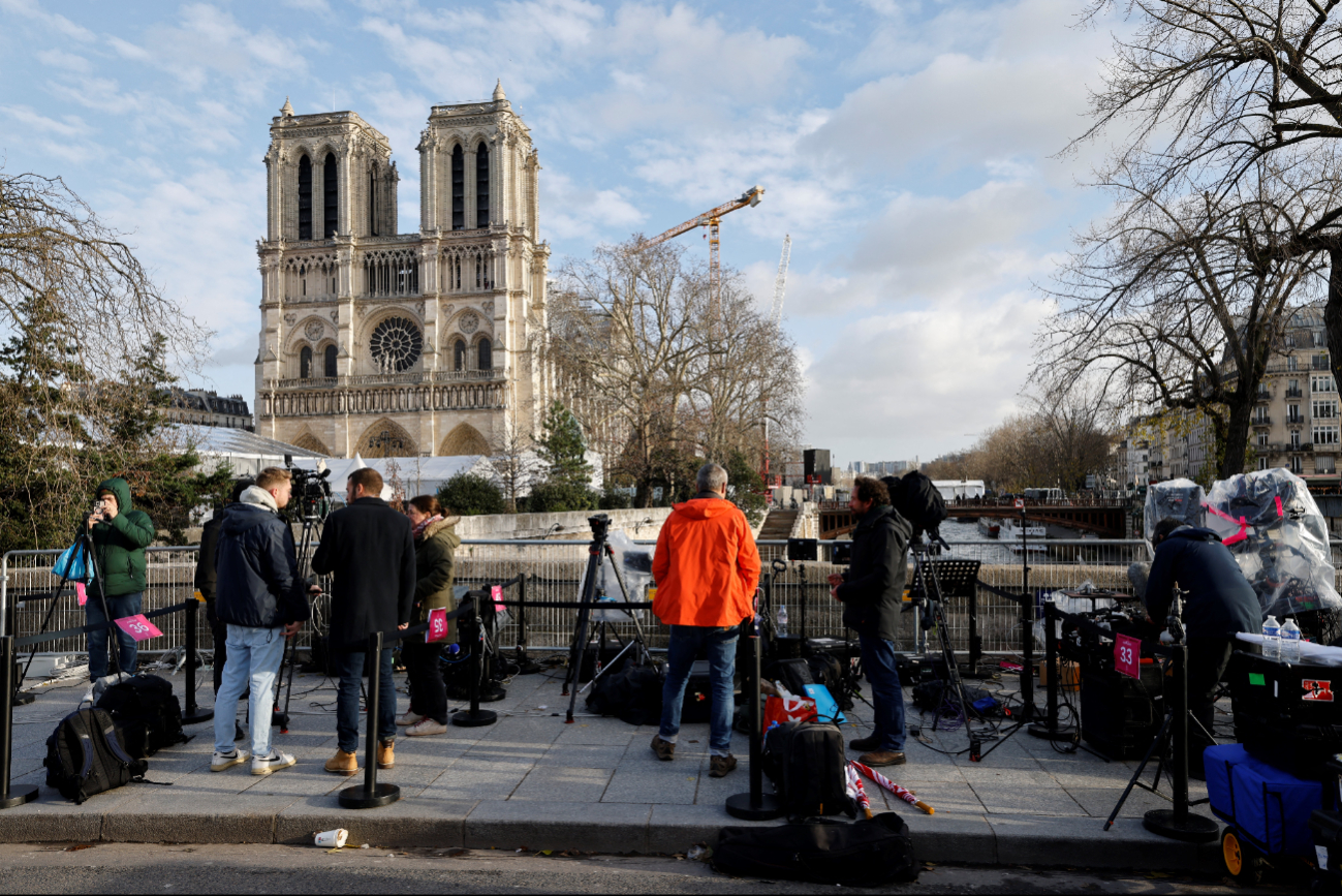 Notre Dame renace de sus cenizas 5 años después; Líderes mundiales celebran reapertura