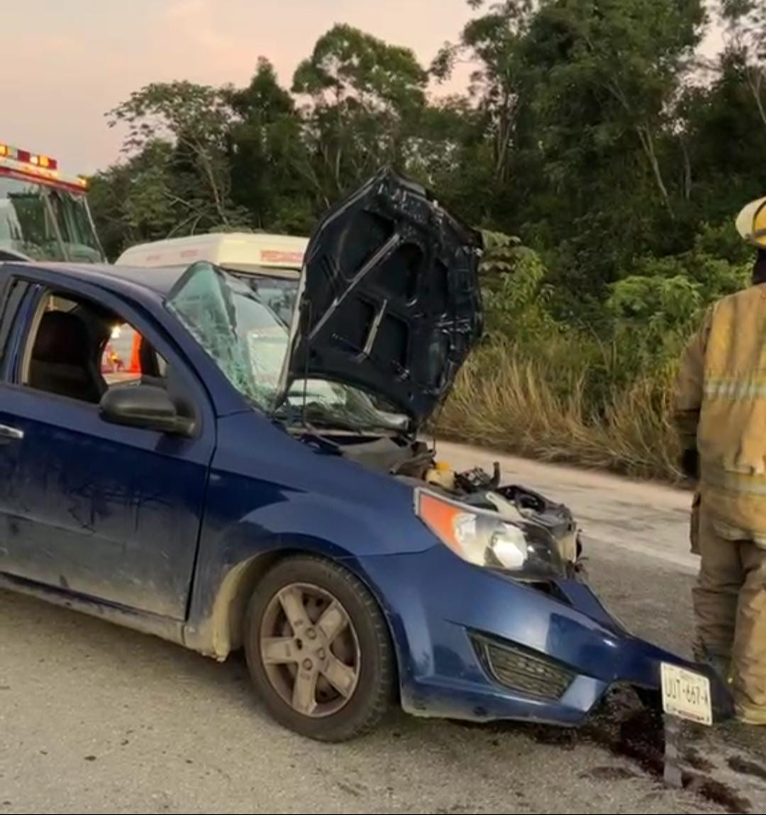 Las autoridades llamaron a extremar precauciones al conducir en la carretera federal Las autoridades llamaron a extremar precauciones al conducir en la carretera federal