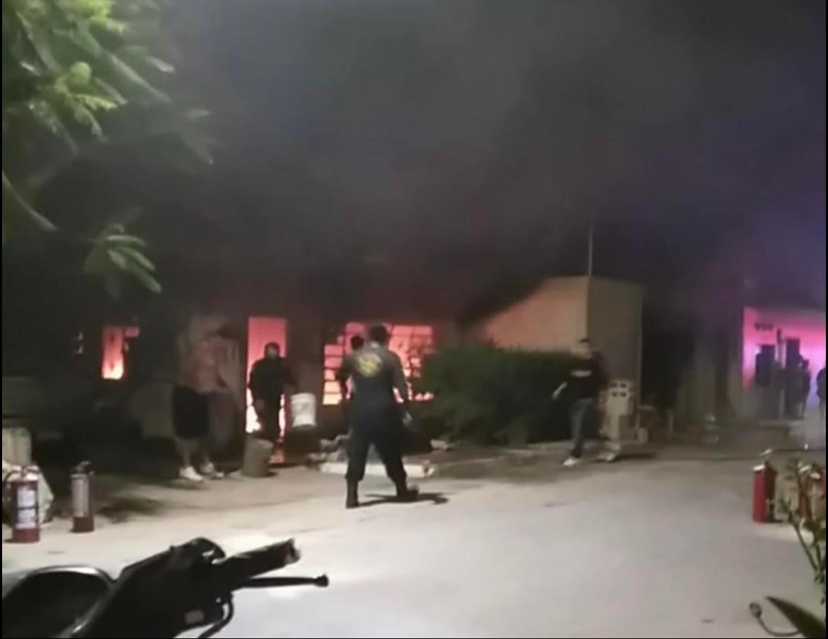 El incendio comenzó por un cortocircuito El incendio comenzó por un cortocircuito