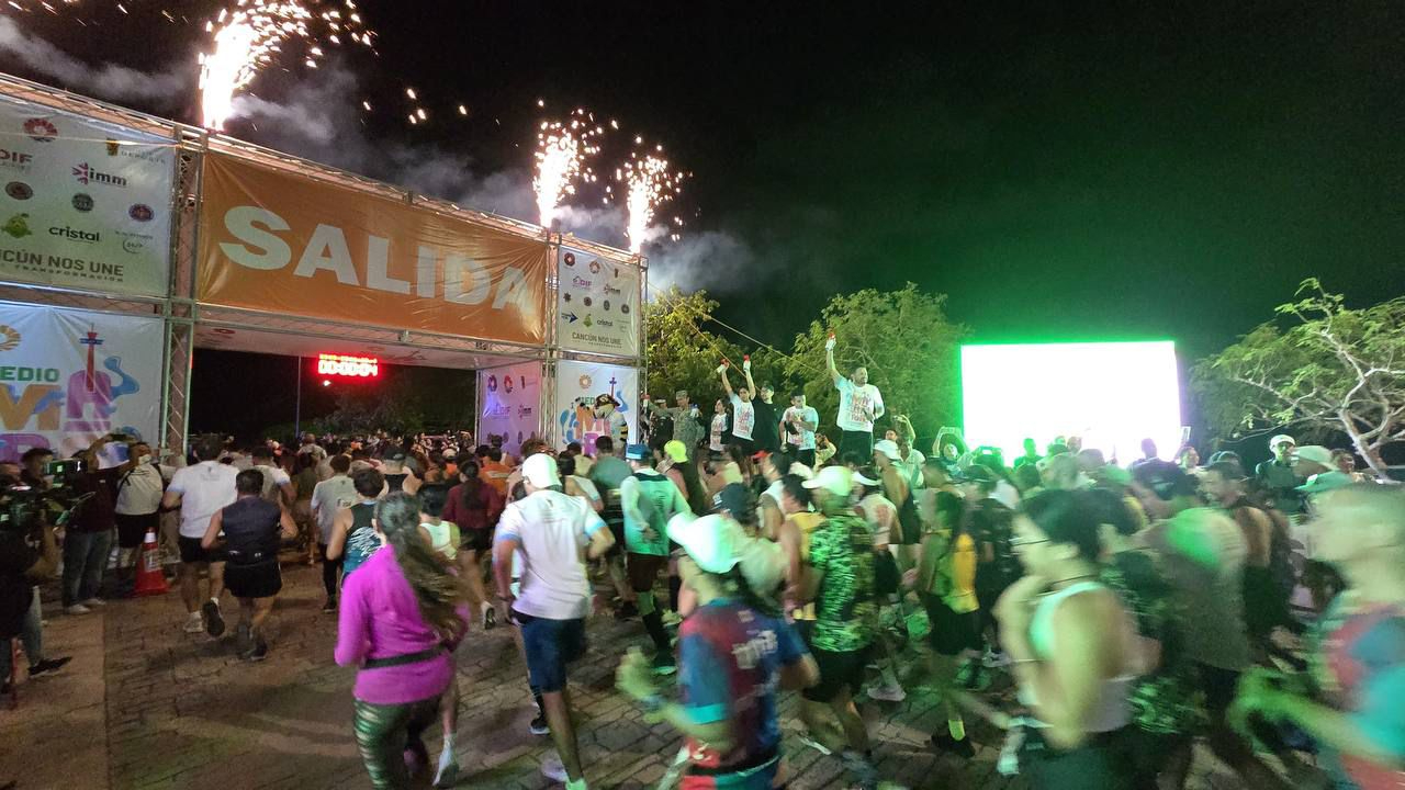 La competencia dio inicio a las 6:00 de la mañana en el Malecón Tajamar La competencia dio inicio a las 6:00 de la mañana en el Malecón Tajamar