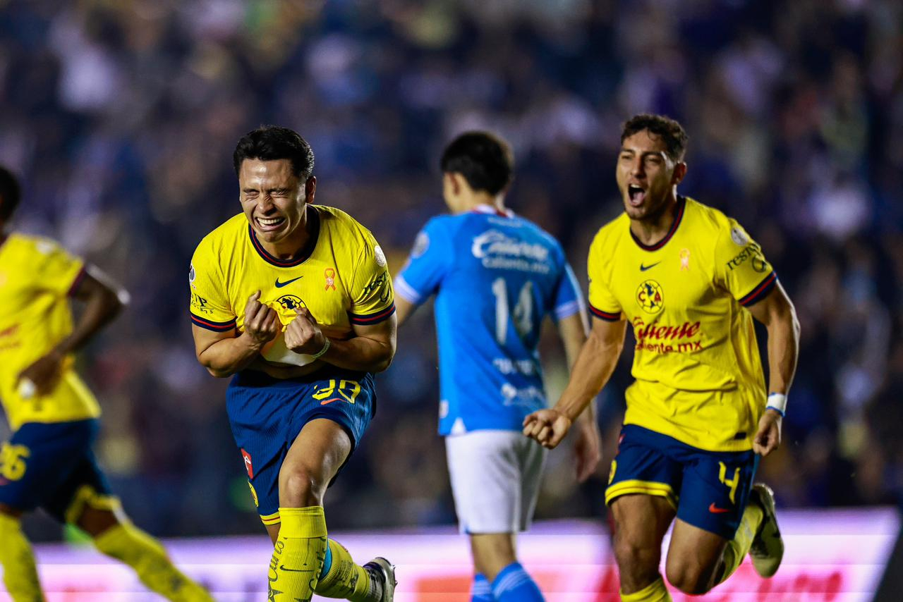 América elimina al superlíder Cruz Azul en épico Clásico Joven;   Rayados lo espera en la Final
