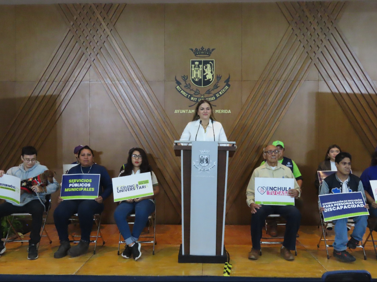 Cecilia Patrón compartió su motivación para trabajar por Mérida