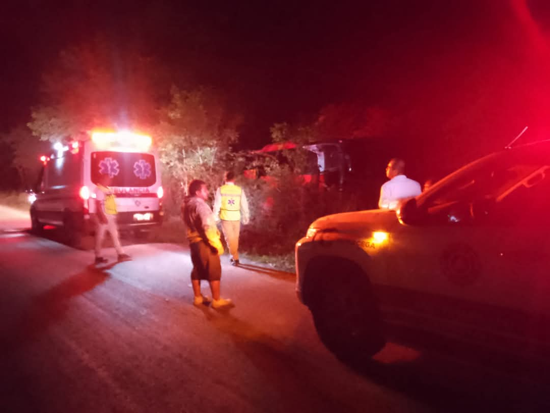 El accidente ocurrió a las 00:30 horas en el tramo ejido Belém, cerca del poblado del mismo nombre El accidente ocurrió a las 00:30 horas en el tramo ejido Belém, cerca del poblado del mismo nombre