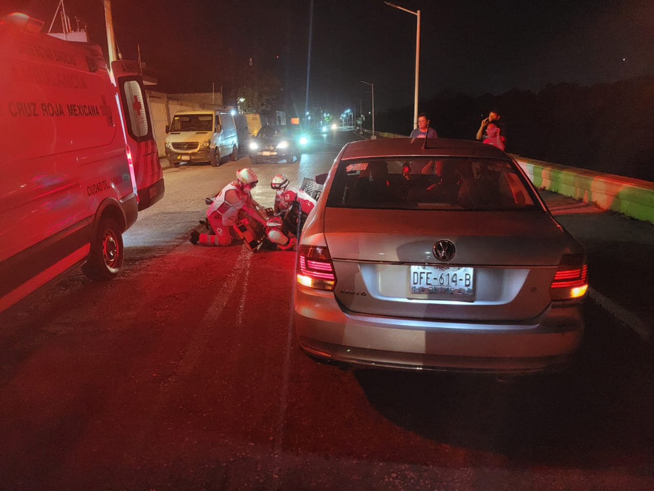 El accidente ocurrió en la avenida Malecón