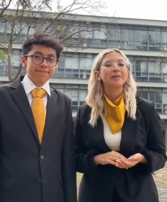 Los estudiantes la Facultad de Derecho de la UNAM mostraron su entusiasmo para participar en el encuentro internacional Los estudiantes la Facultad de Derecho de la UNAM mostraron su entusiasmo para participar en el encuentro internacional