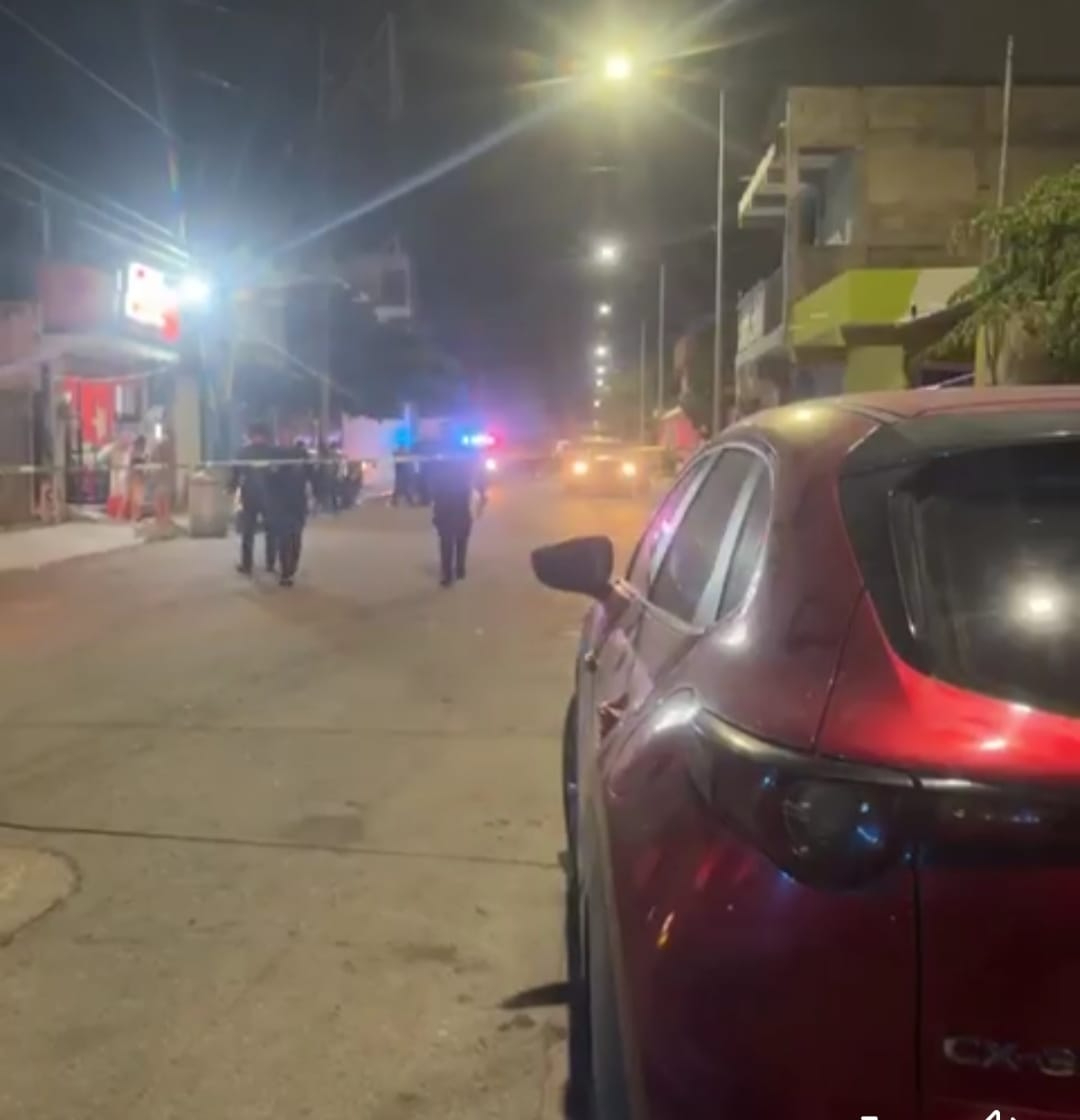 Así lucía la escena del crimen en Playa del Carmen Así lucía la escena del crimen en Playa del Carmen