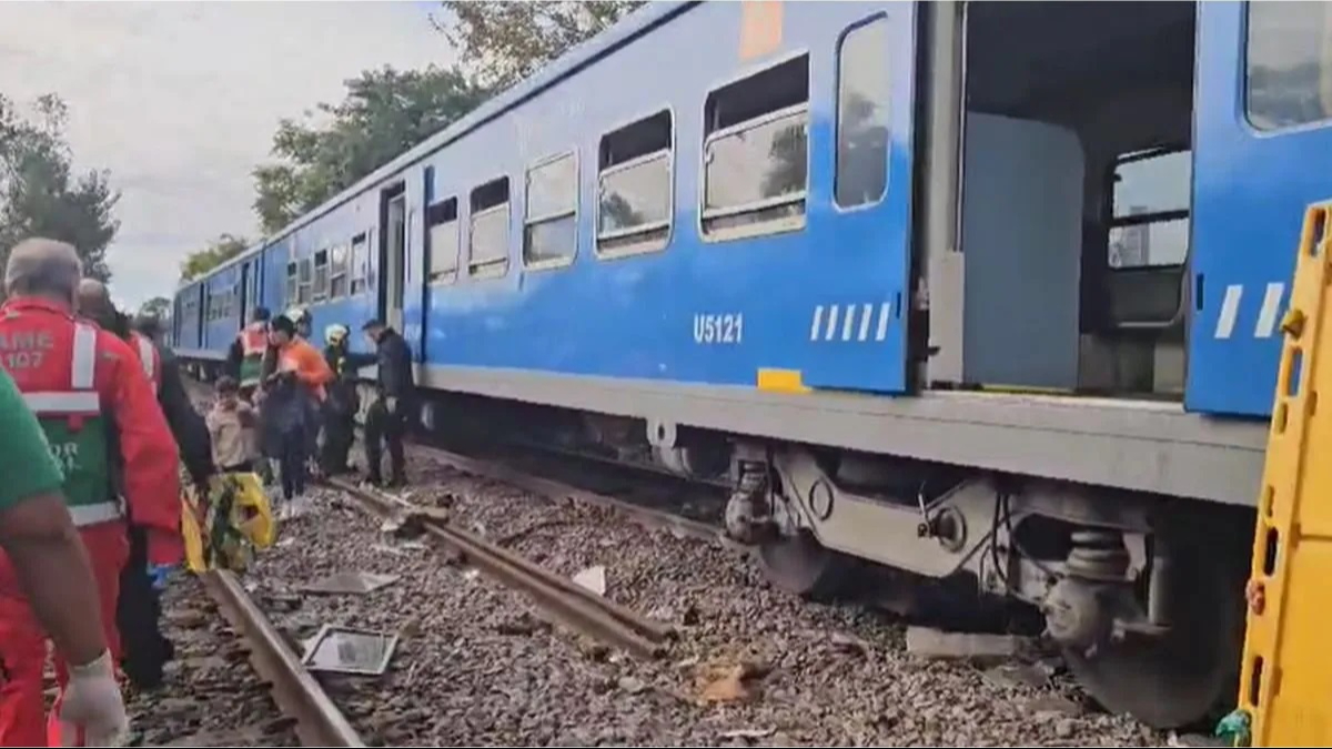 Choque de tren en Buenos Aires deja saldo de decenas de heridos