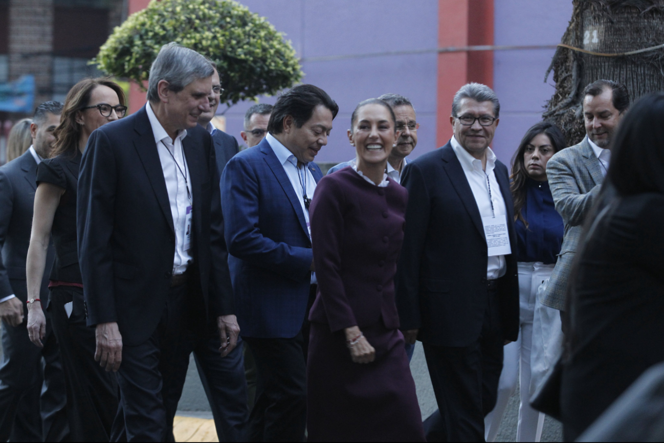 La candidata presidencia de Morena, Claudia Sheinbaum, conquistó al electoral de las universidades en México La candidata presidencia de Morena, Claudia Sheinbaum, conquistó al electoral de las universidades en México