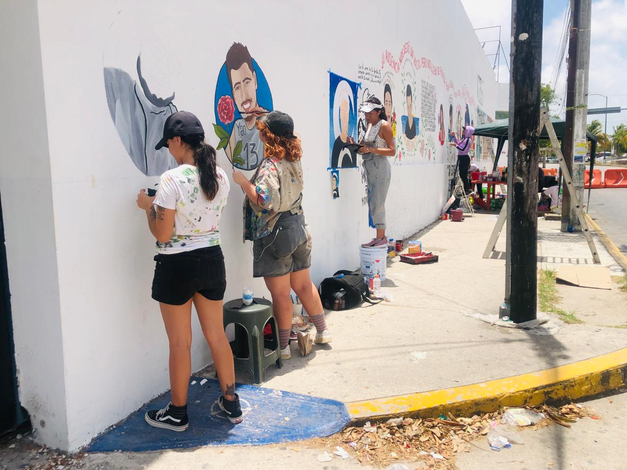 Colectivos de artistas se unieron para apoyar a las madres buscadoras de Quintana Roo