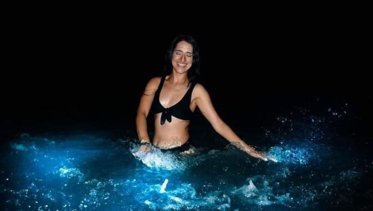 Bioluminiscencia en El Cuyo, Yucatán, un espectáculo mágico 