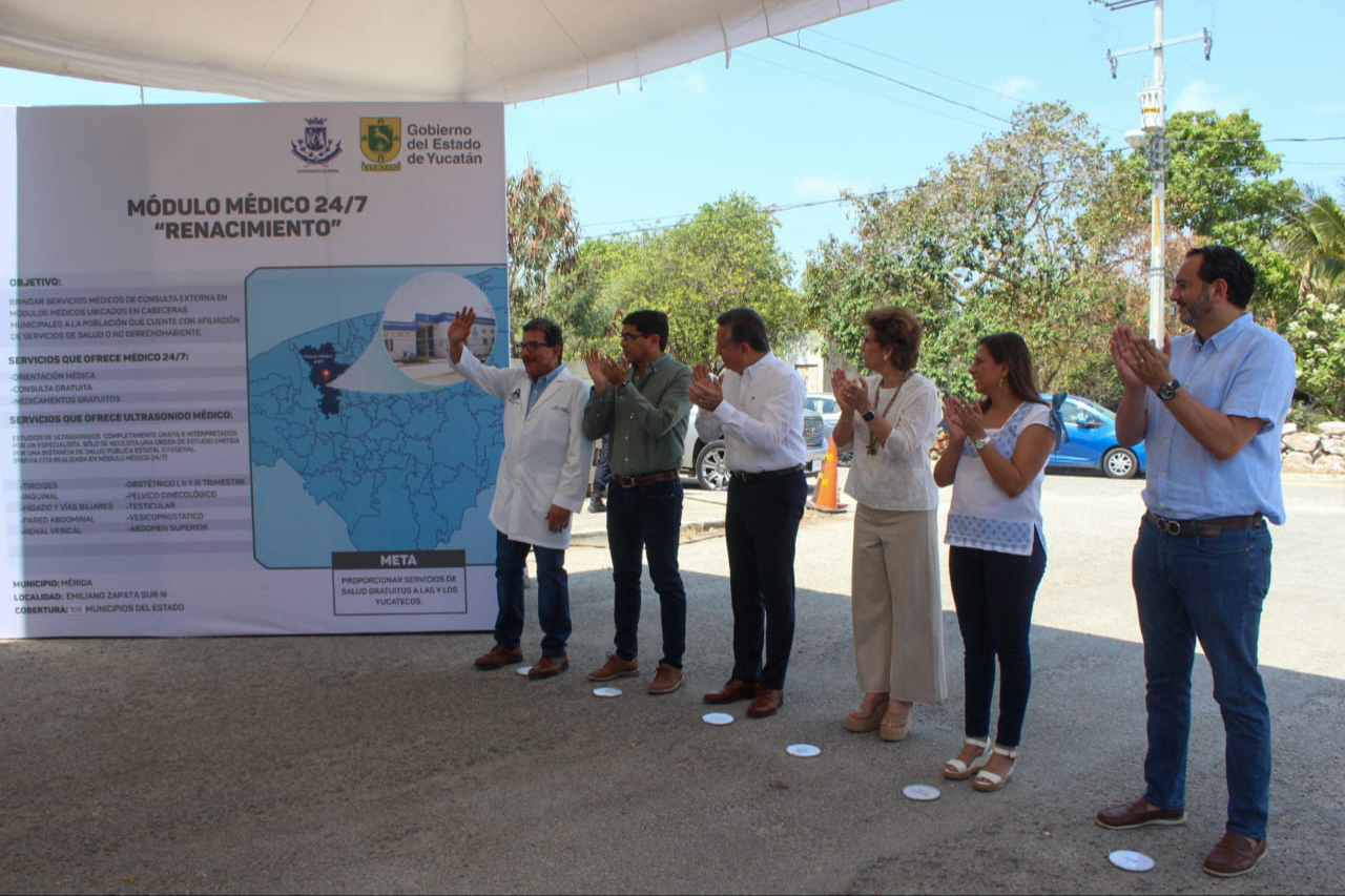 El Módulo 24/7 de la colonia Renacimiento ofrece diversos servicios de salud El Módulo 24/7 de la colonia Renacimiento ofrece diversos servicios de salud