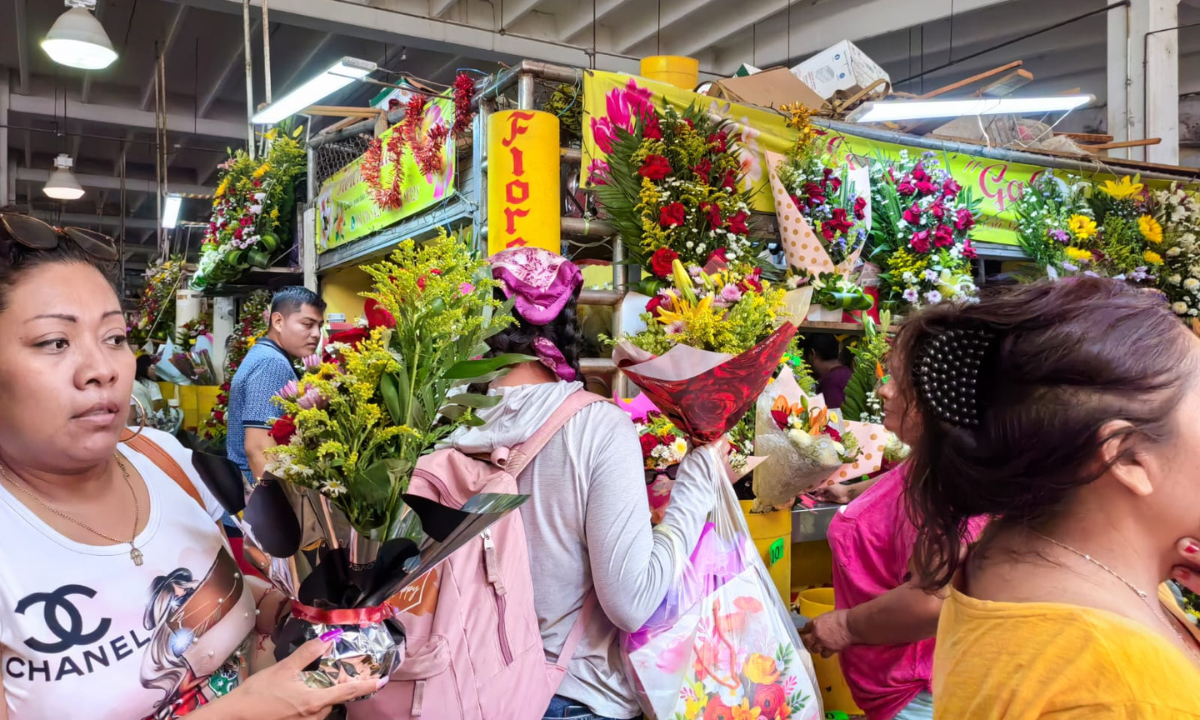 Día de las Madres deja gran afluencia  en el mercado principal de Campeche 