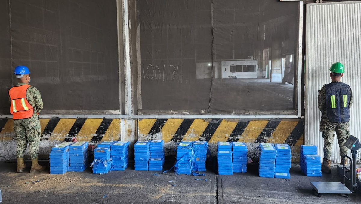 Secretaría de Marina realiza importante decomiso de cocaína en el puerto de Lázaro Cárdenas Secretaría de Marina realiza importante decomiso de cocaína en el puerto de Lázaro Cárdenas
