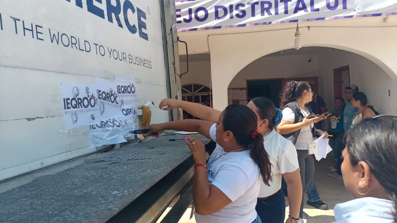 El material llegó mediante un operativo estatal El material llegó mediante un operativo estatal