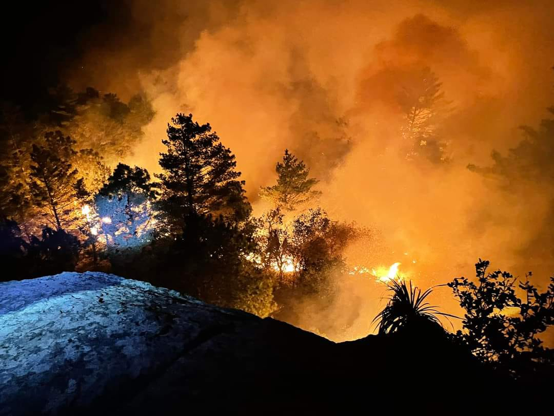 Son varias hectáreas las consumidas por el fuego en Hopelchén Son varias hectáreas las consumidas por el fuego en Hopelchén
