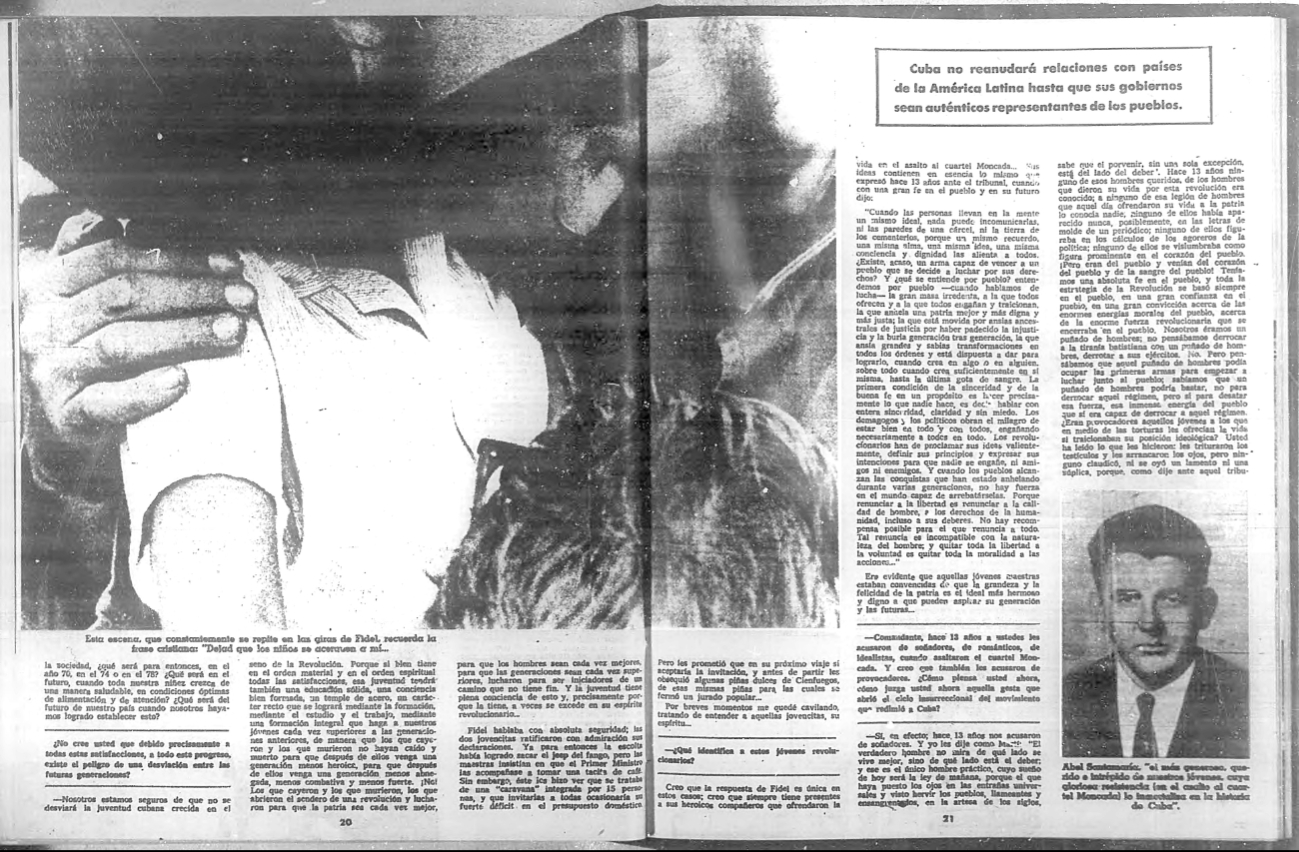 La primera condición de la sinceridad y de la buena fe en un propósito es hacer precisamente lo que nadie hace, expresó Castro La primera condición de la sinceridad y de la buena fe en un propósito es hacer precisamente lo que nadie hace, expresó Castro