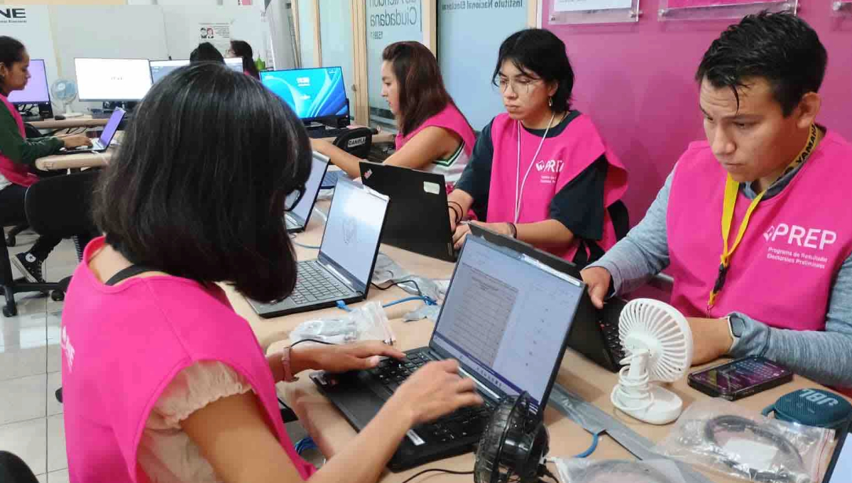 INE realiza primer simulacro de operación del PREP 