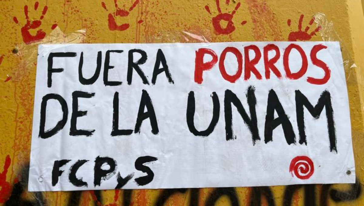 Facultad de Ciencias Políticas de la UNAM cierra temporalmente luego de protestas por violencia