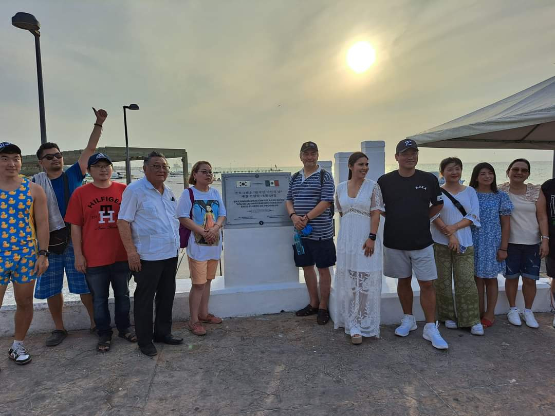 Celebran en Progreso, Yucatán, los 119 años de la migración coreana en México