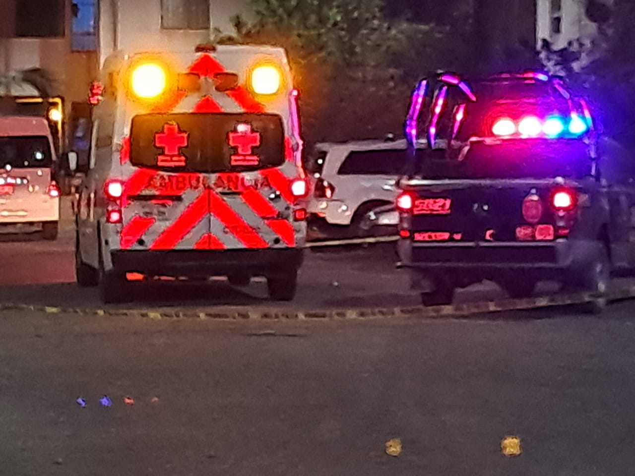 La mujer recibió varios impactos de bala La mujer recibió varios impactos de bala
