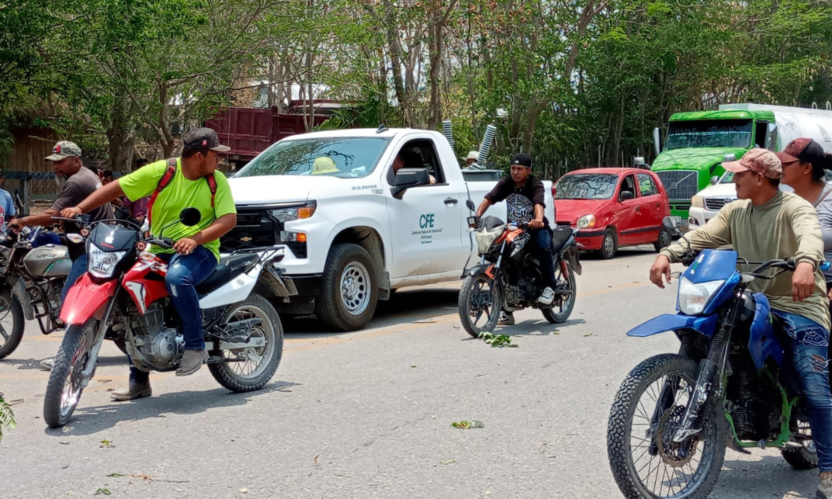 No tienen electricidad desde hace tres días