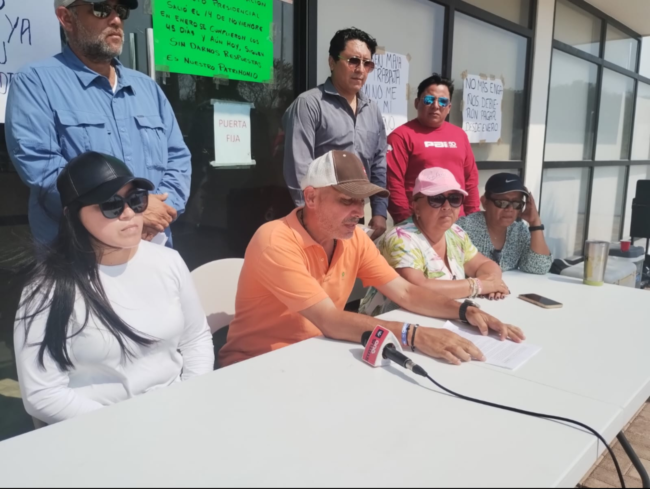 Piden que Fonatur les pague la indemnización Piden que Fonatur les pague la indemnización