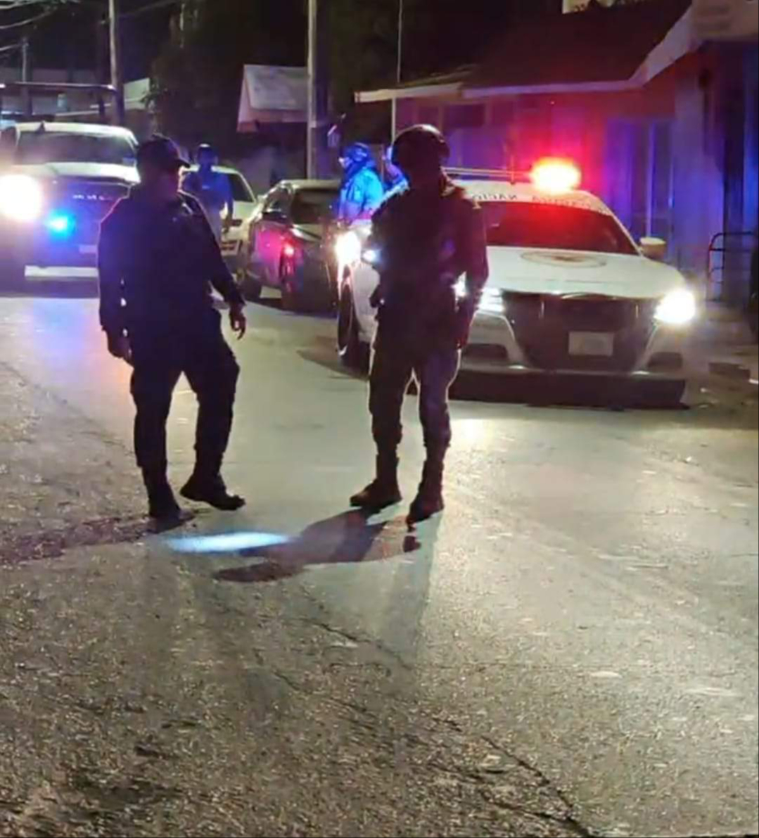 Policías hallaron casquillos en la vía pública Policías hallaron casquillos en la vía pública
