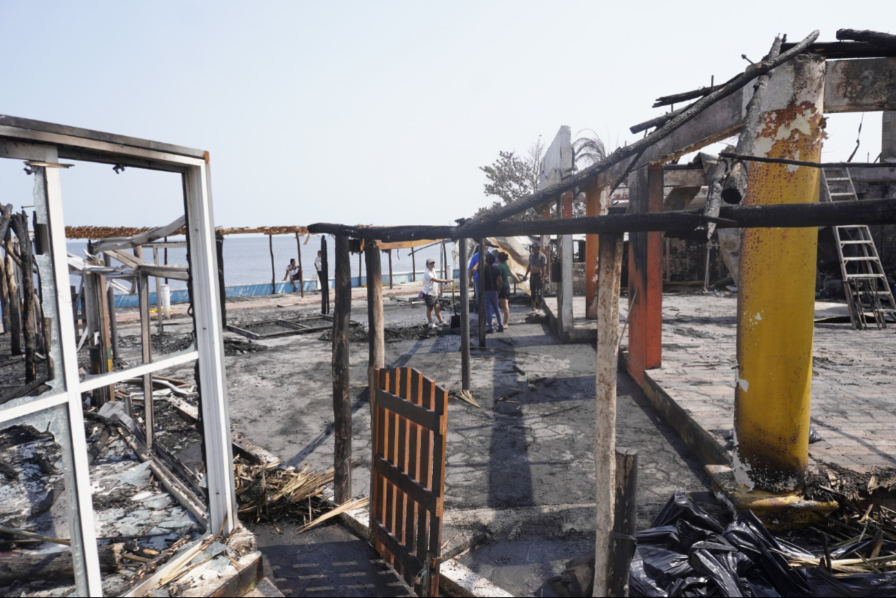Congreso de Campeche busca forma de apoyar a empresarios y trabajadores tras incendio en zona cocteleros 