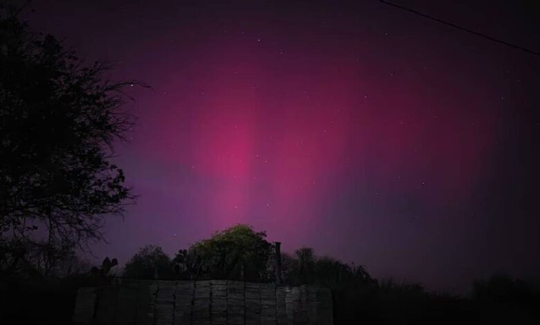 Pobladores admiran auroras boreales, aunque les preocupa Pobladores admiran auroras boreales, aunque les preocupa