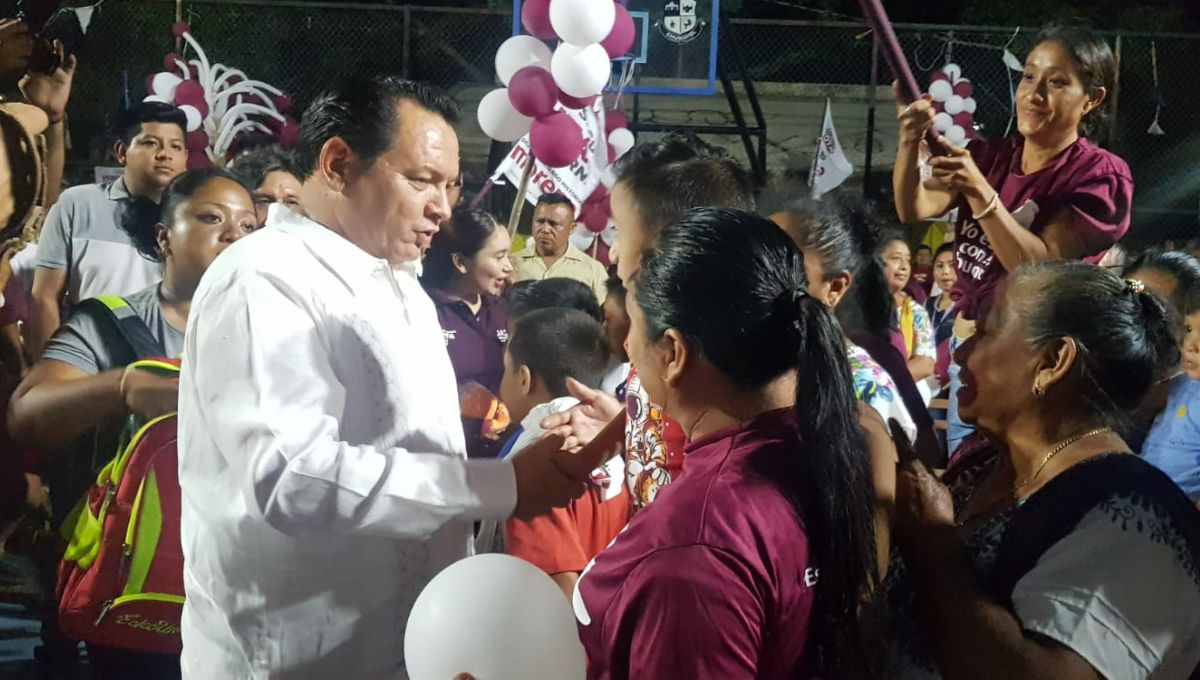 Joaquín Díaz Mena, candidato a la gubernatura de Yucatán, recorre Chumayel: EN VIVO