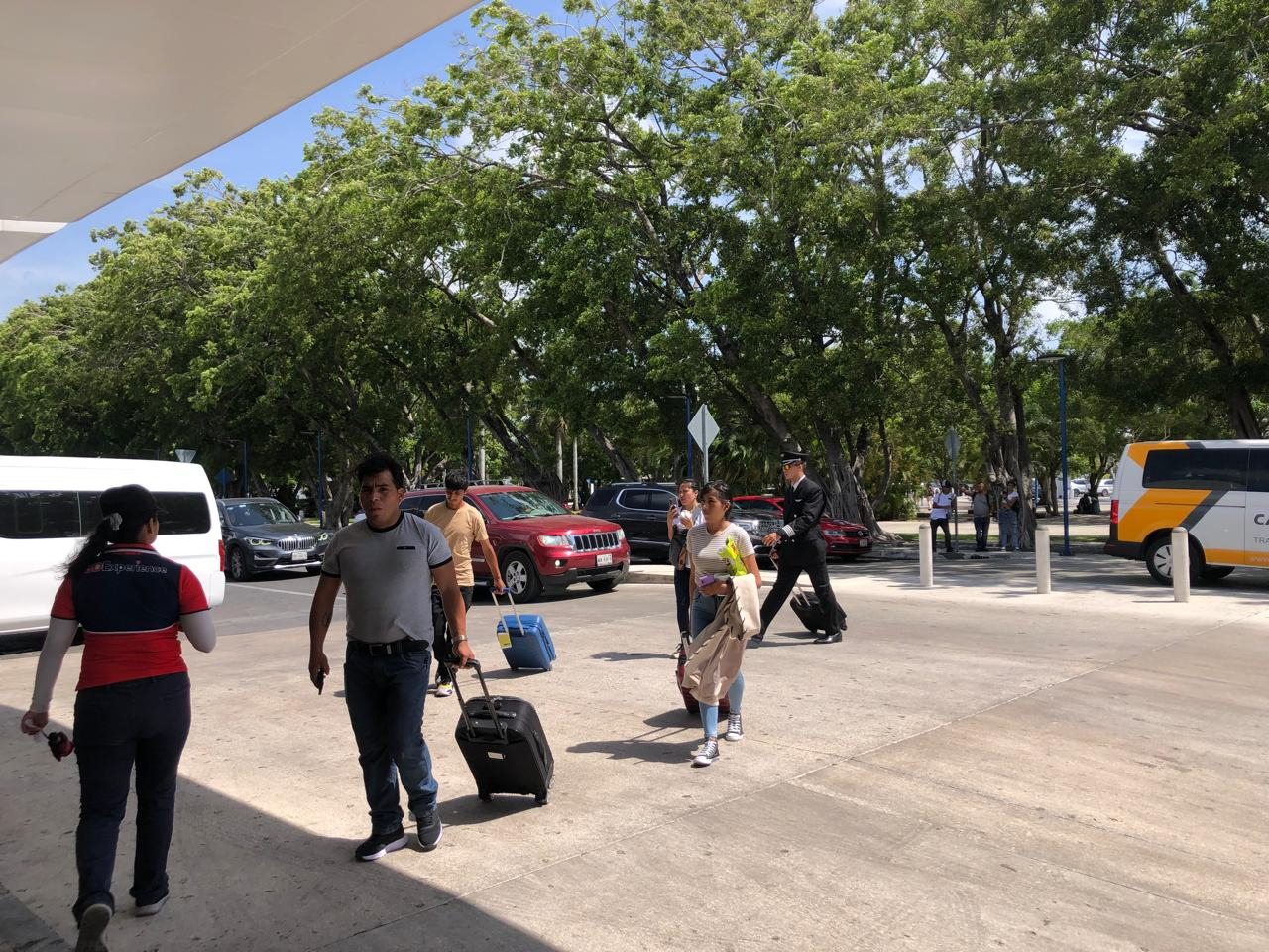 Solo hubo cinco demoras en el aeropuerto de Cancún este martes Solo hubo cinco demoras en el aeropuerto de Cancún este martes