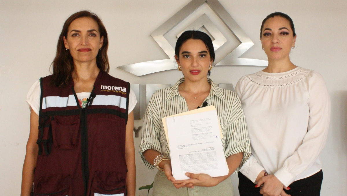 Candidata de Morena en Izamal denuncia a Warnel May, alcalde en reelección del PRIAN  