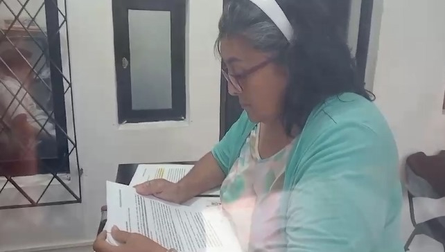 Ana Laura Alayola Vargas presentó una denuncia ante el Instituto Electoral del Estado de Campeche Ana Laura Alayola Vargas presentó una denuncia ante el Instituto Electoral del Estado de Campeche