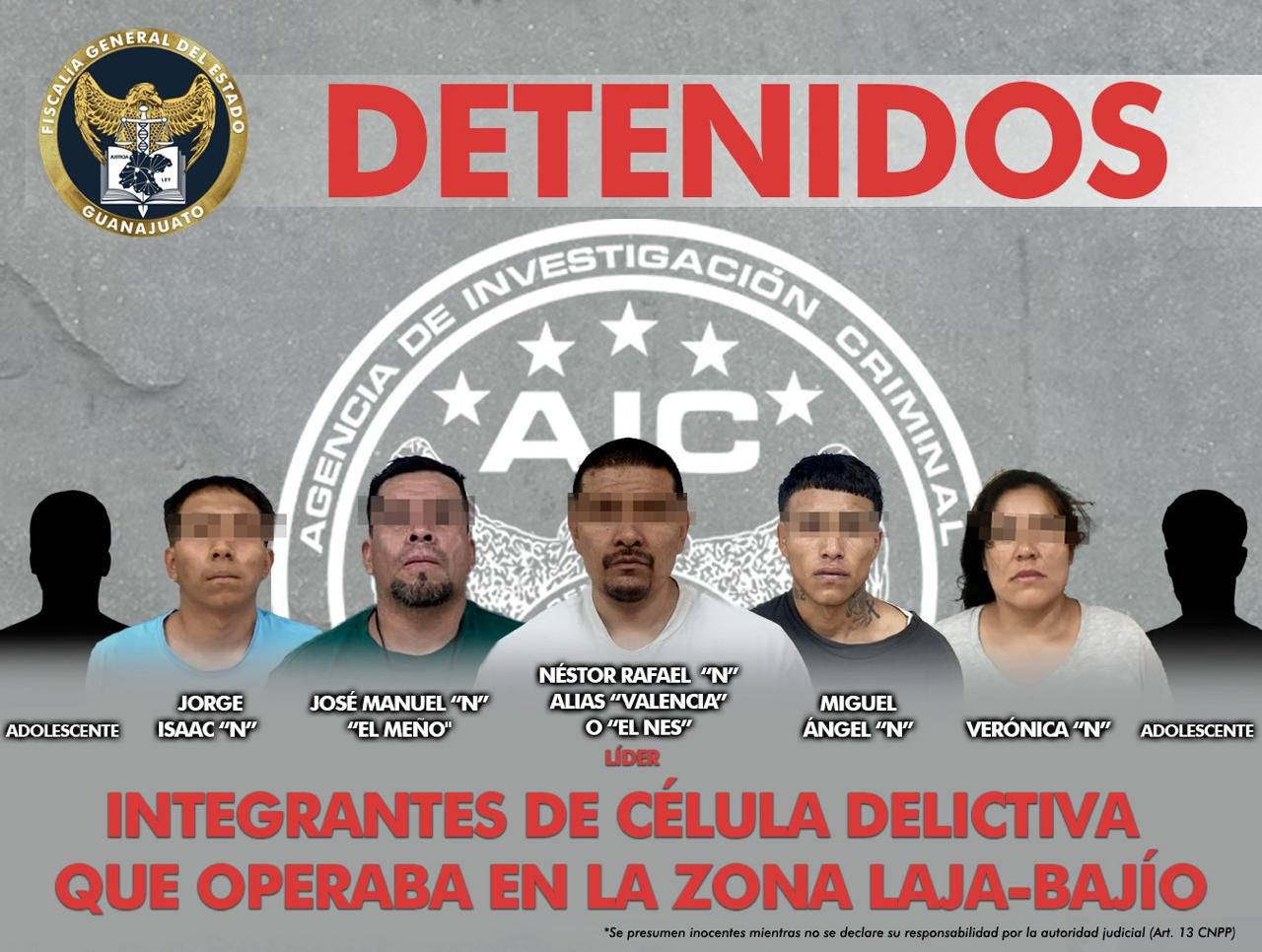 Detenidos por la ejecución de Gisela Gaytán en Celaya Detenidos por la ejecución de Gisela Gaytán en Celaya