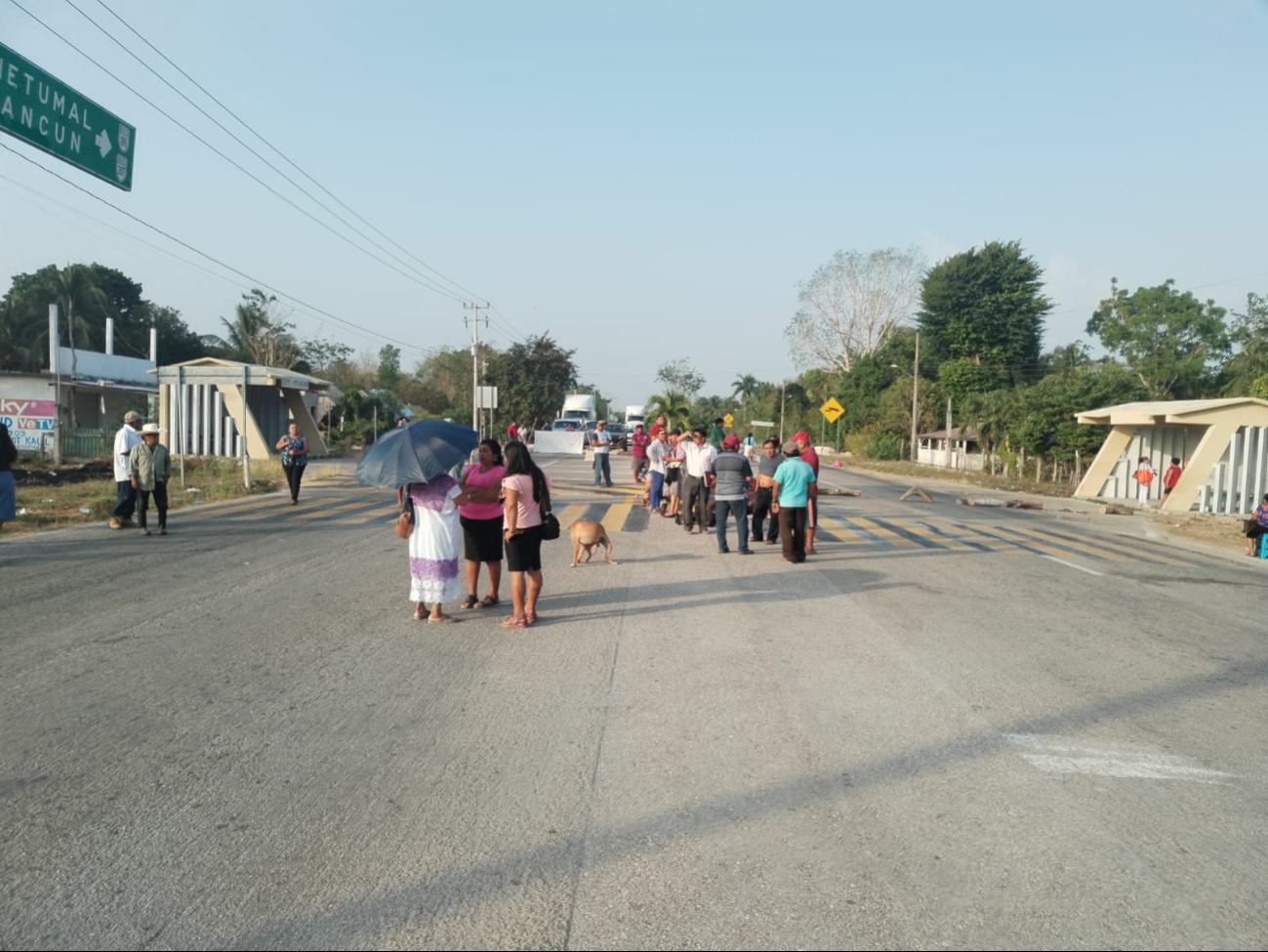 El bloqueo culminó oficialmente en Quintana Roo El bloqueo culminó oficialmente en Quintana Roo