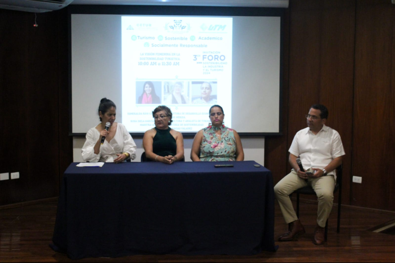 La tercera edición del “Foro Sostenible, la Industria y el Turismo 2024” se realiza en el Olimpo de Mérida